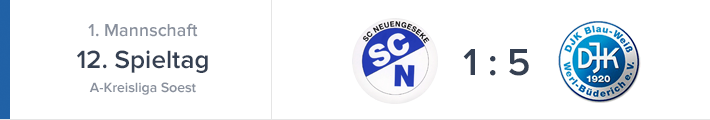 Büderich gewinnt in Neuengeseke 5-1
